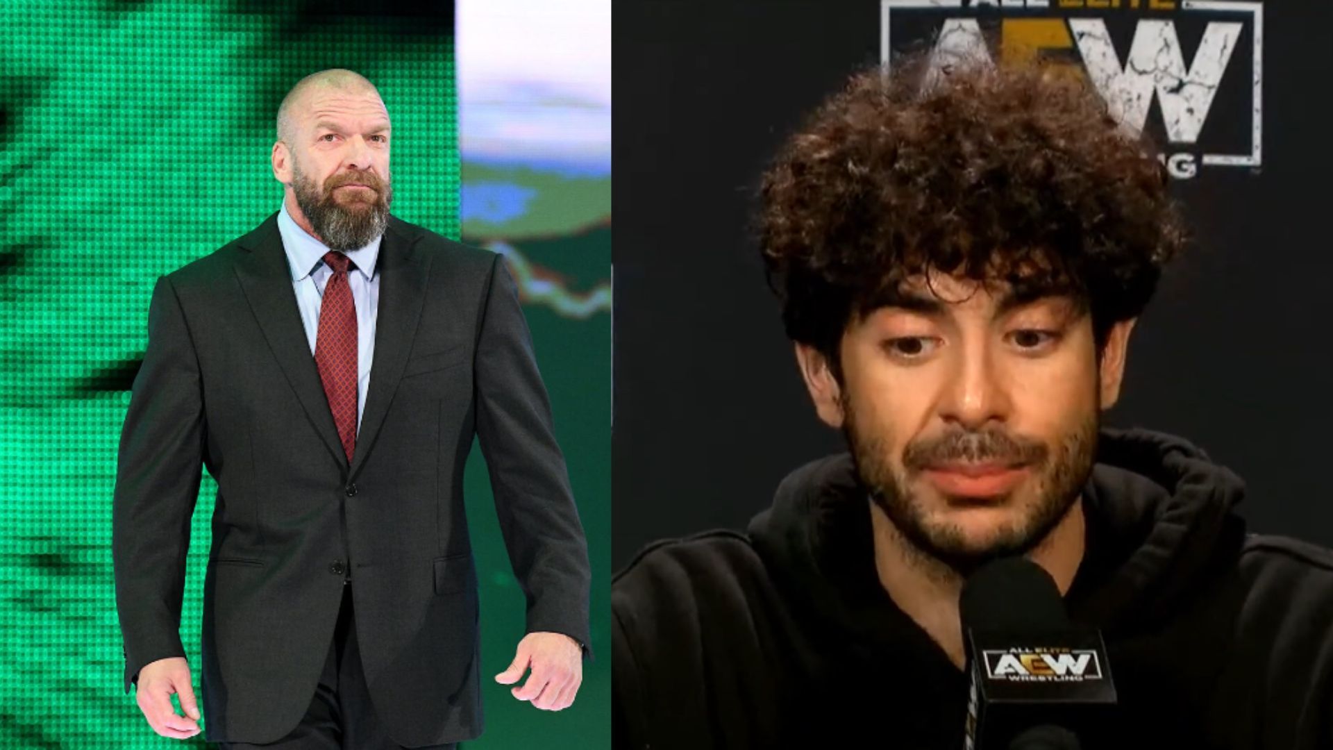 Triple H and Tony Khan are the respective Creative Heads of WWE and AEW [Image Credits: WWE