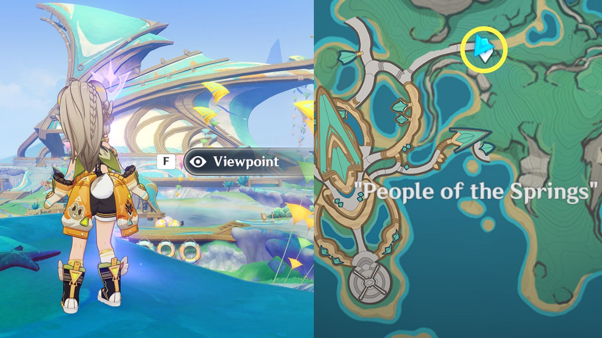 Location of Viewpoint #7 (Image via HoYoverse)