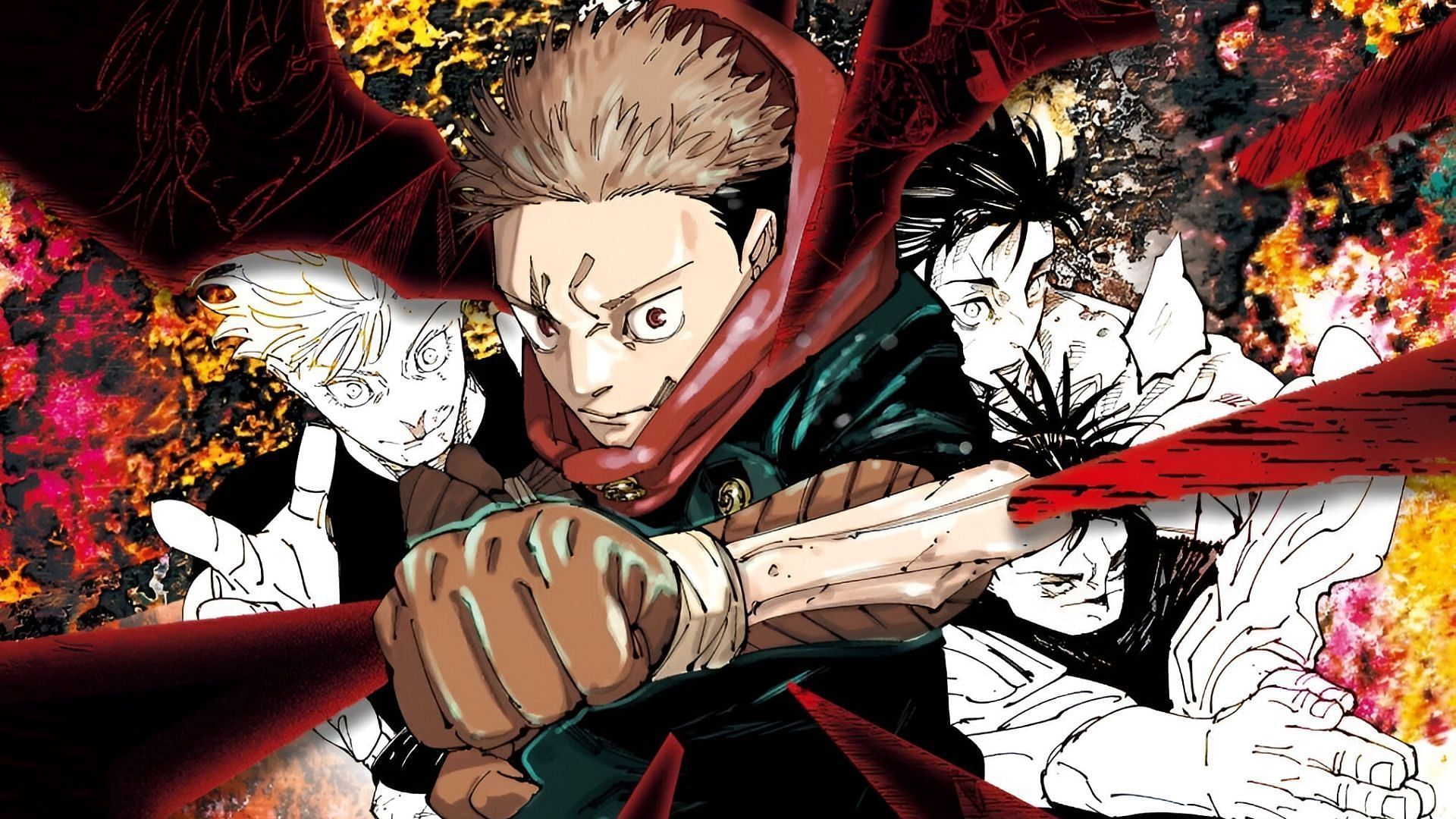 Yuji Itadori as seen in Jujutsu Kaisen manga (Image via Shueisha)