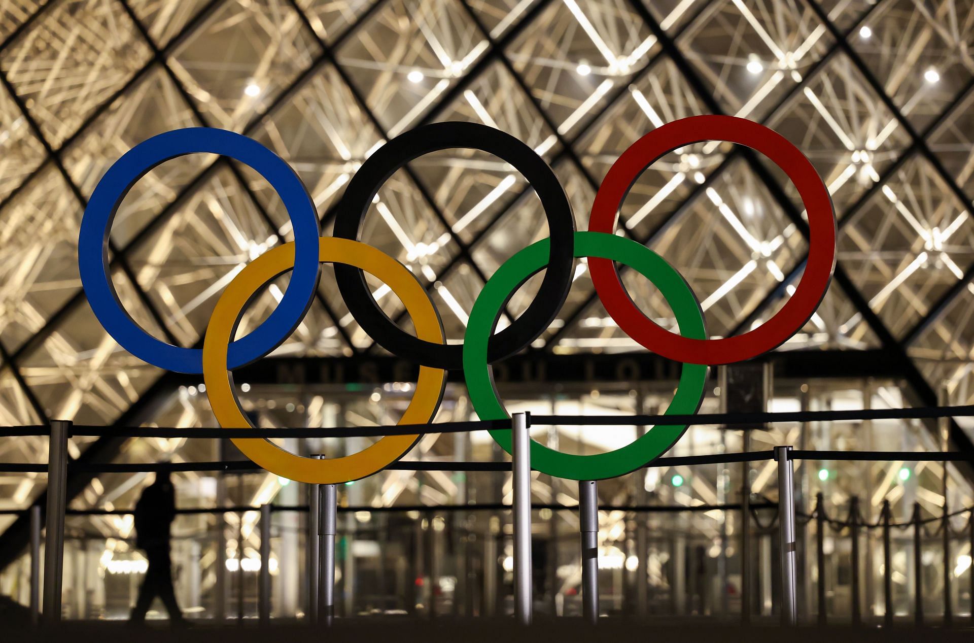 Paris 2024 - Olympic rings - Source: Getty