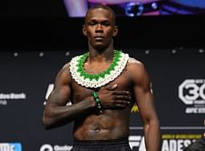 Watch: When TMZ CEO threatened to sue Israel Adesanya for kicking a cup off his head