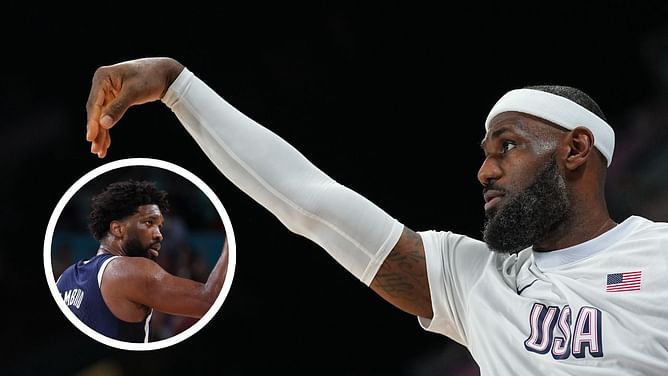 LeBron James opens up on fans heckling Joel Embiid at 2024 Paris Olympics