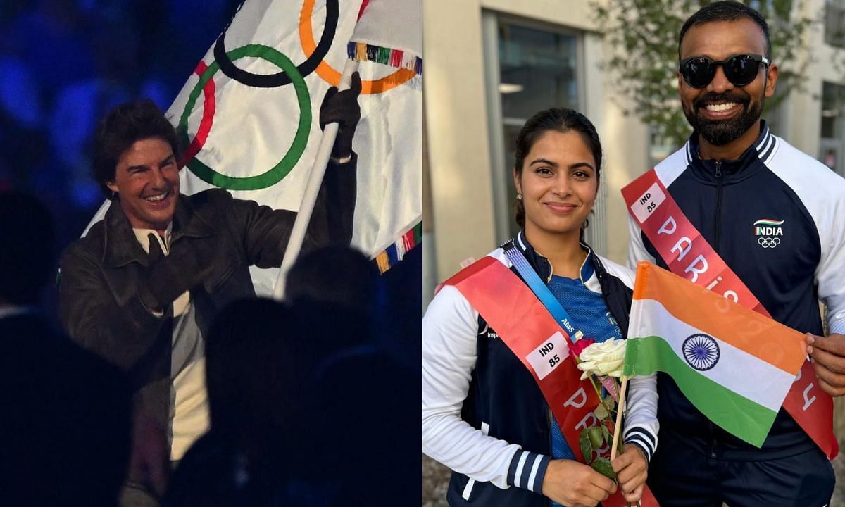 पेरिस ओलंपिक का हुआ समापन (Photo Credit - Getty/@realmanubhaker)