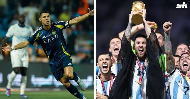 Al-Hilal captain recreates iconic Lionel Messi moment after Cristiano Ronaldo walks away without collecting medal in Saudi Super Cup final loss