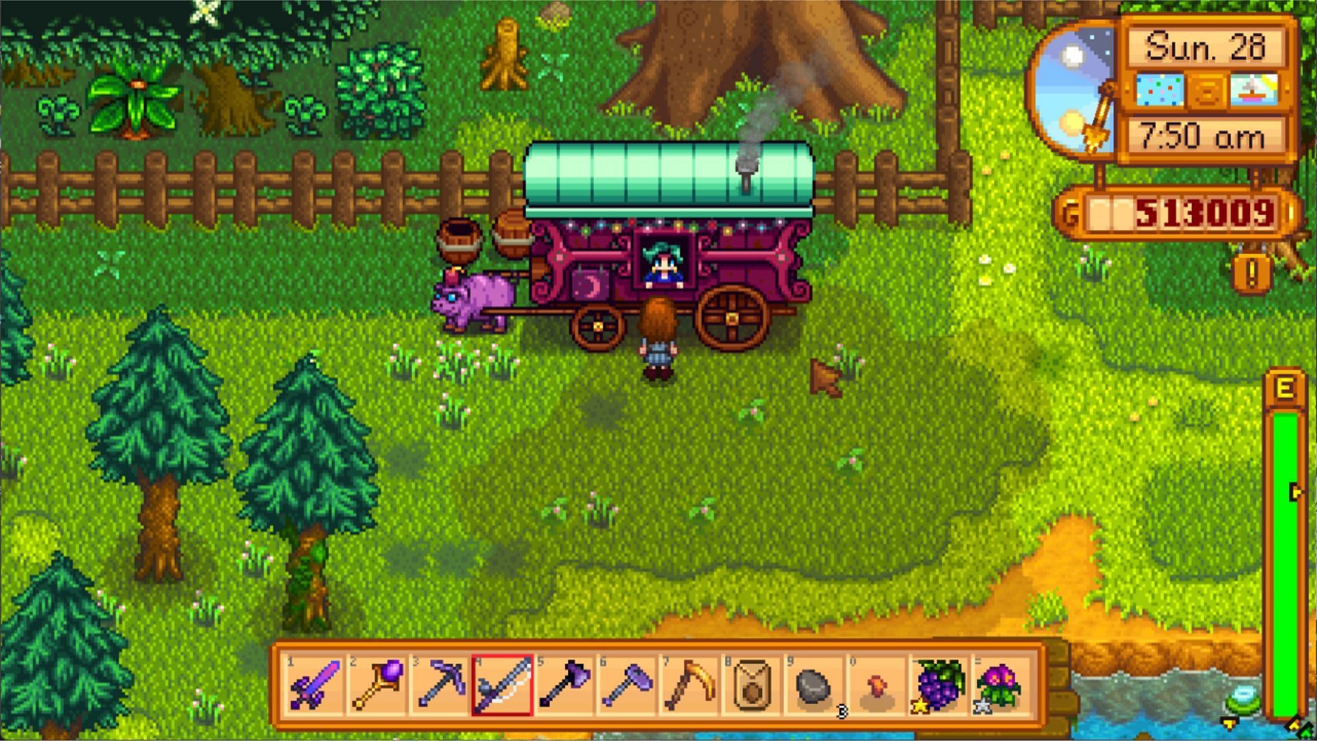 Traveling Cart has a random chance to sell this fish (Image via ConcernedApe)