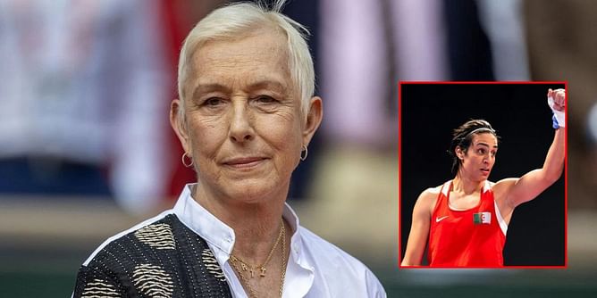 Martina Navratilova furious after Italian boxer abandons fight against controversial athlete Imane Khelif at Paris Olympics