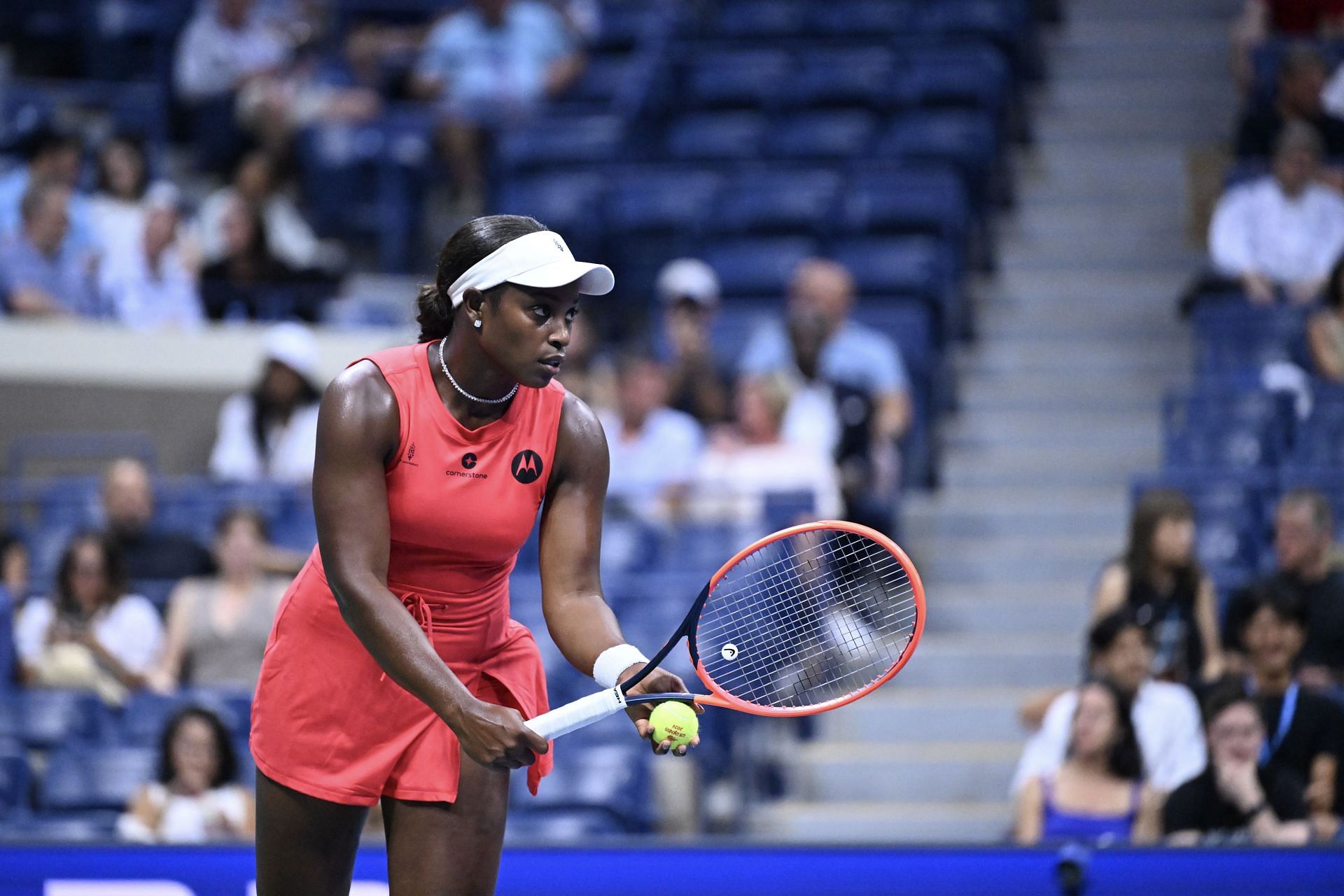 Sloane Stephens at the US Open 2024. (Photo: Getty)