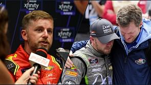 "I cannot say thank you enough" - Dale Jr. driver Justin Allgaier praises JRM crew after clinching Michigan Xfinity race