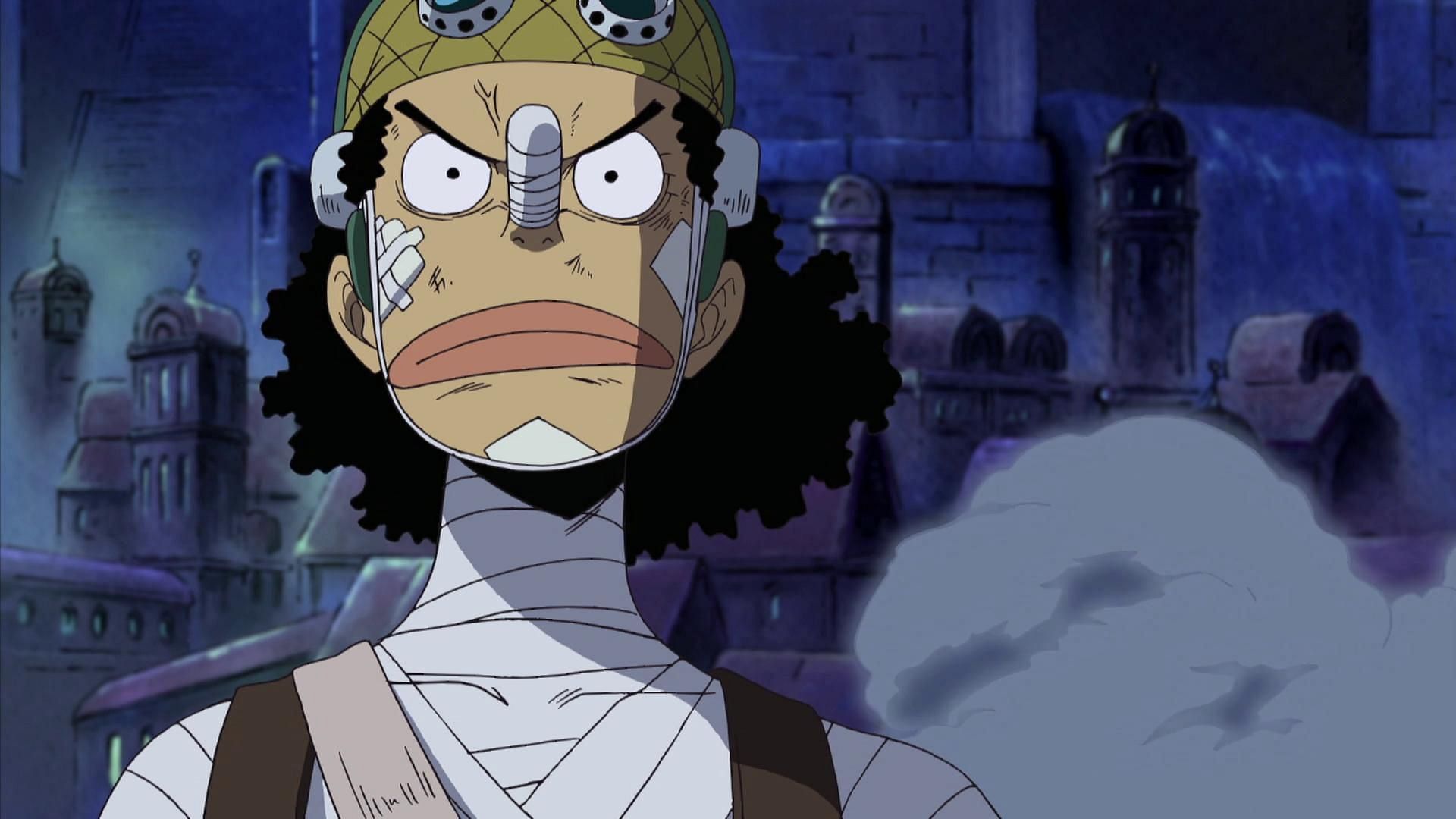 When needed, Usopp can stand up and fight with valor (Image via Toei Animation)