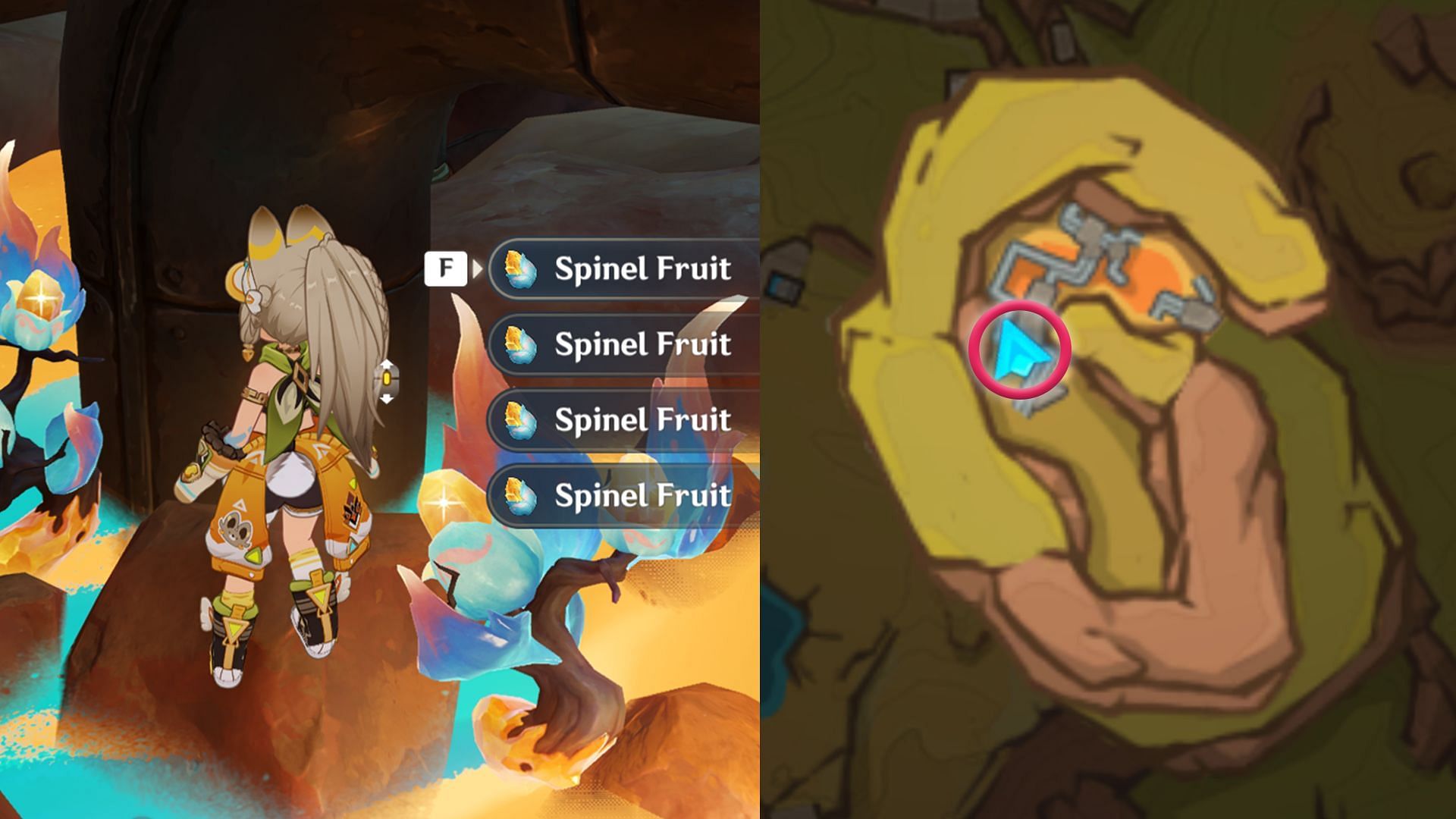 Spinel Fruit Location #11 (Image via HoYoverse)