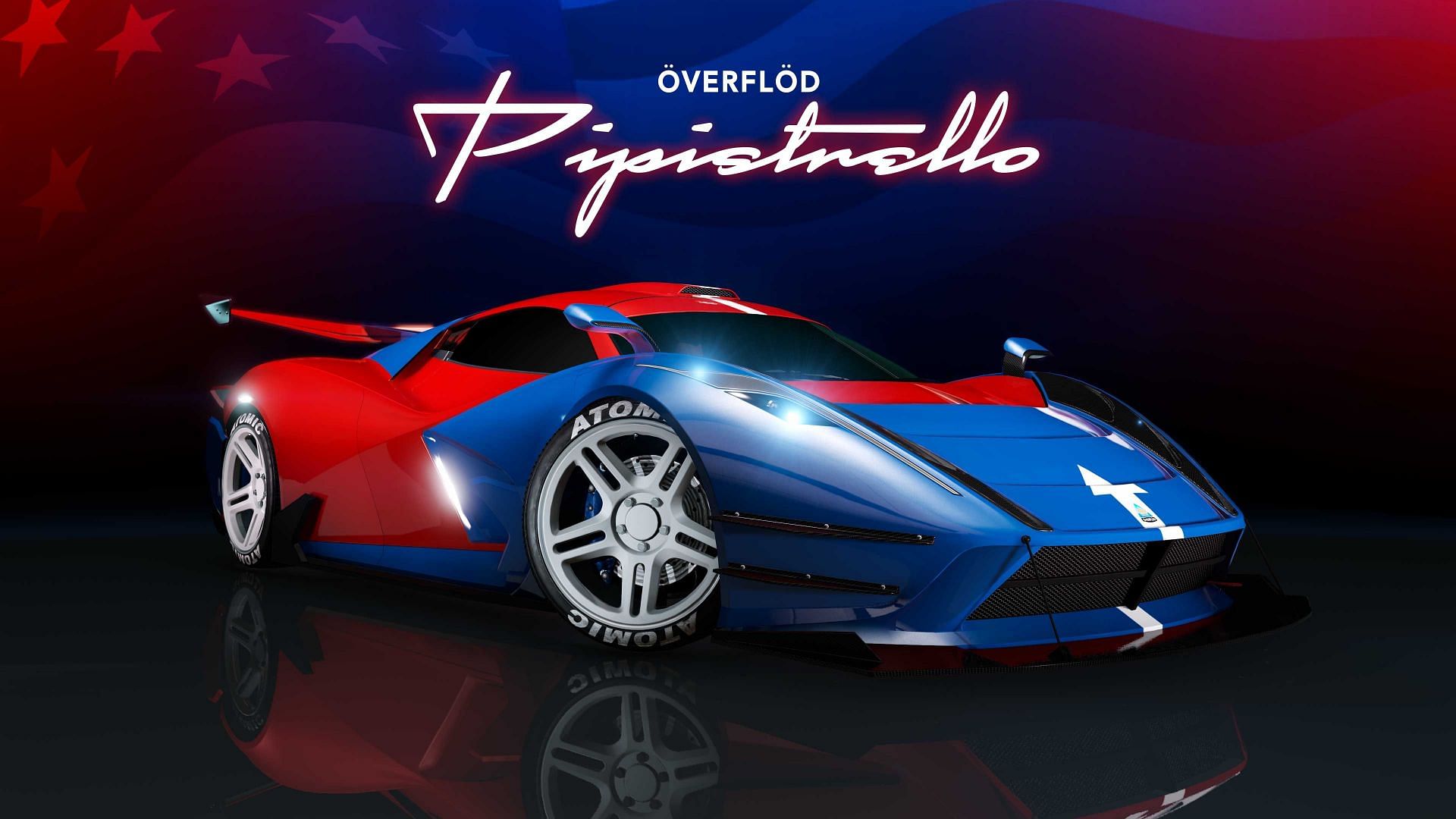 Official Overflod Pipistrello poster (Image via Rockstar Games)