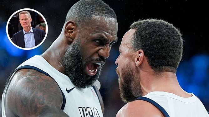 Steve Kerr uncovers Steph Curry's masterplan with LeBron James to dismantle France in clutch