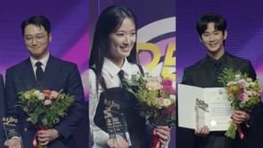 "THE POWER THIS TABLE HOLDS" - Netizens react as stars Byun Yo-han, Kim Soo-hyun, Kim Hye-yoon, and others sit together at the 2024 Newsis Hallyu Expo