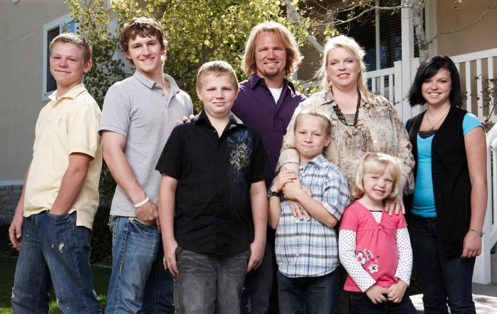 Kody and Janelle&#039;s family (Image via TLC)