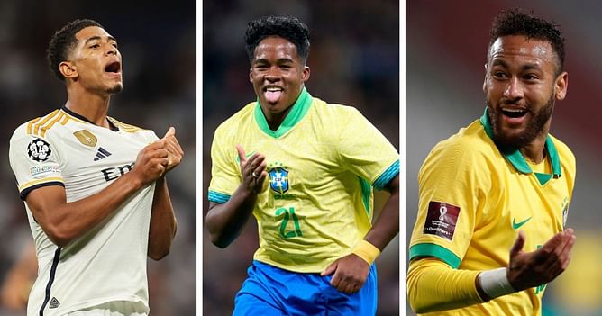 Neymar or Jude Bellingham? Real Madrid star Endrick makes surprise pick when quizzed
