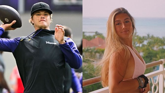 J. J. McCarthy's fiancée Katya Kuropas sends heartfelt note as Vikings QB gets sidelined with season-ending injury