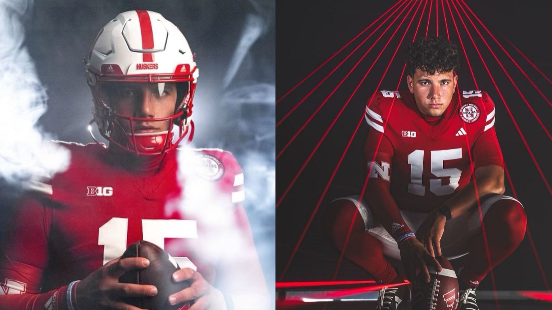 Nebraska quarterback, Dylan Raiola (Raiola