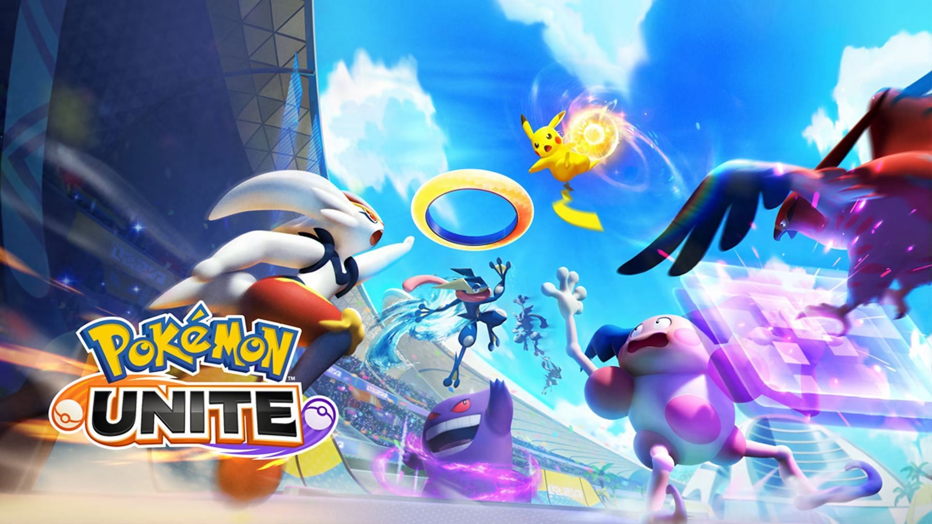 Pok&eacute;mon UNITE is available on Nintendo Switch (Image via The Pokemon Company)