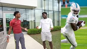Tyreek Hill declines to race IShowSpeed after YouTube streamer shows up at a Miami Dolphins training session