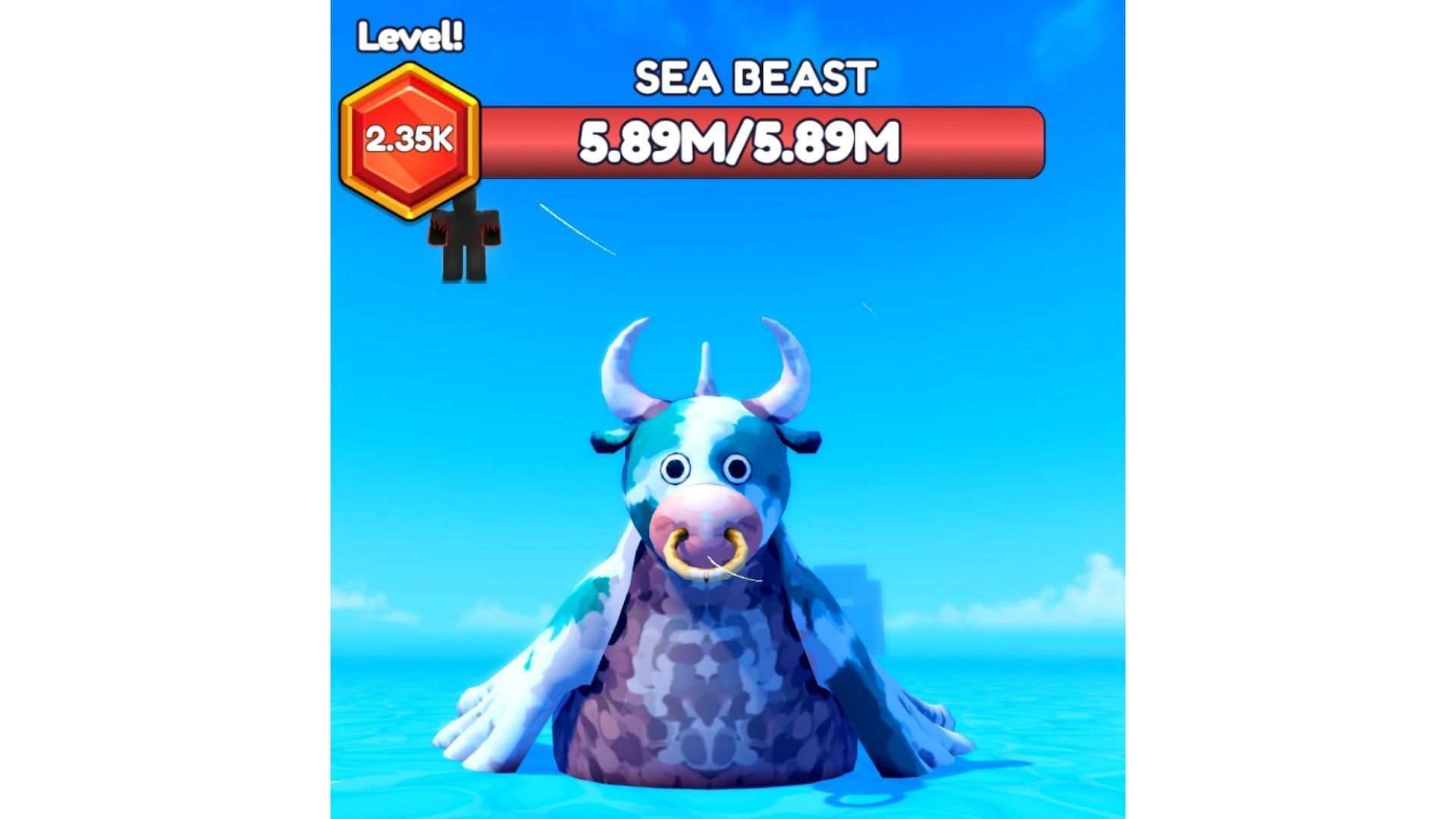 Sea Beast is known as Sea Cow because it resembles a cow (Image via OFS game Wiki)