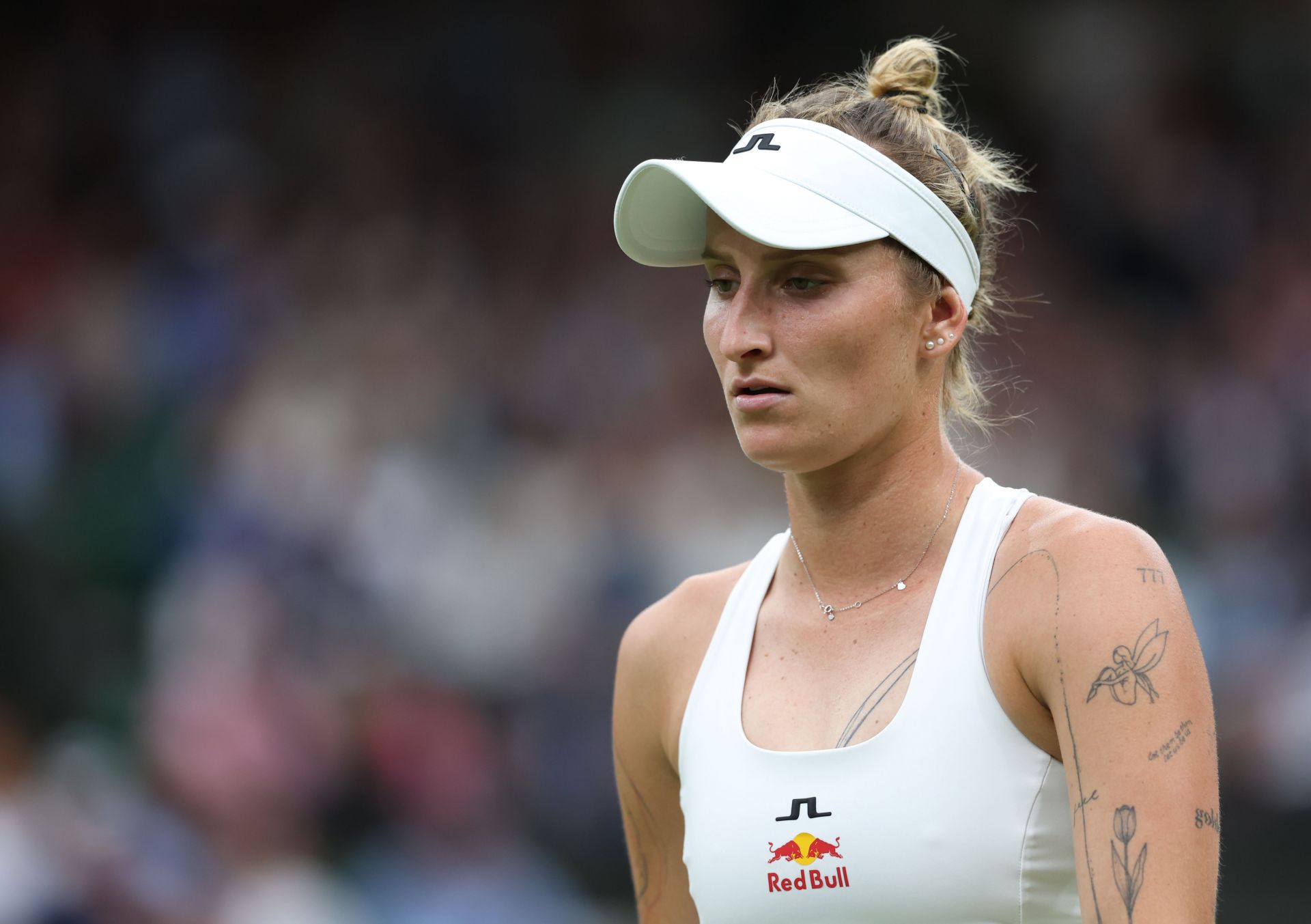 Marketa Vondrousova at Wimbledon 2024 (Image: Getty)