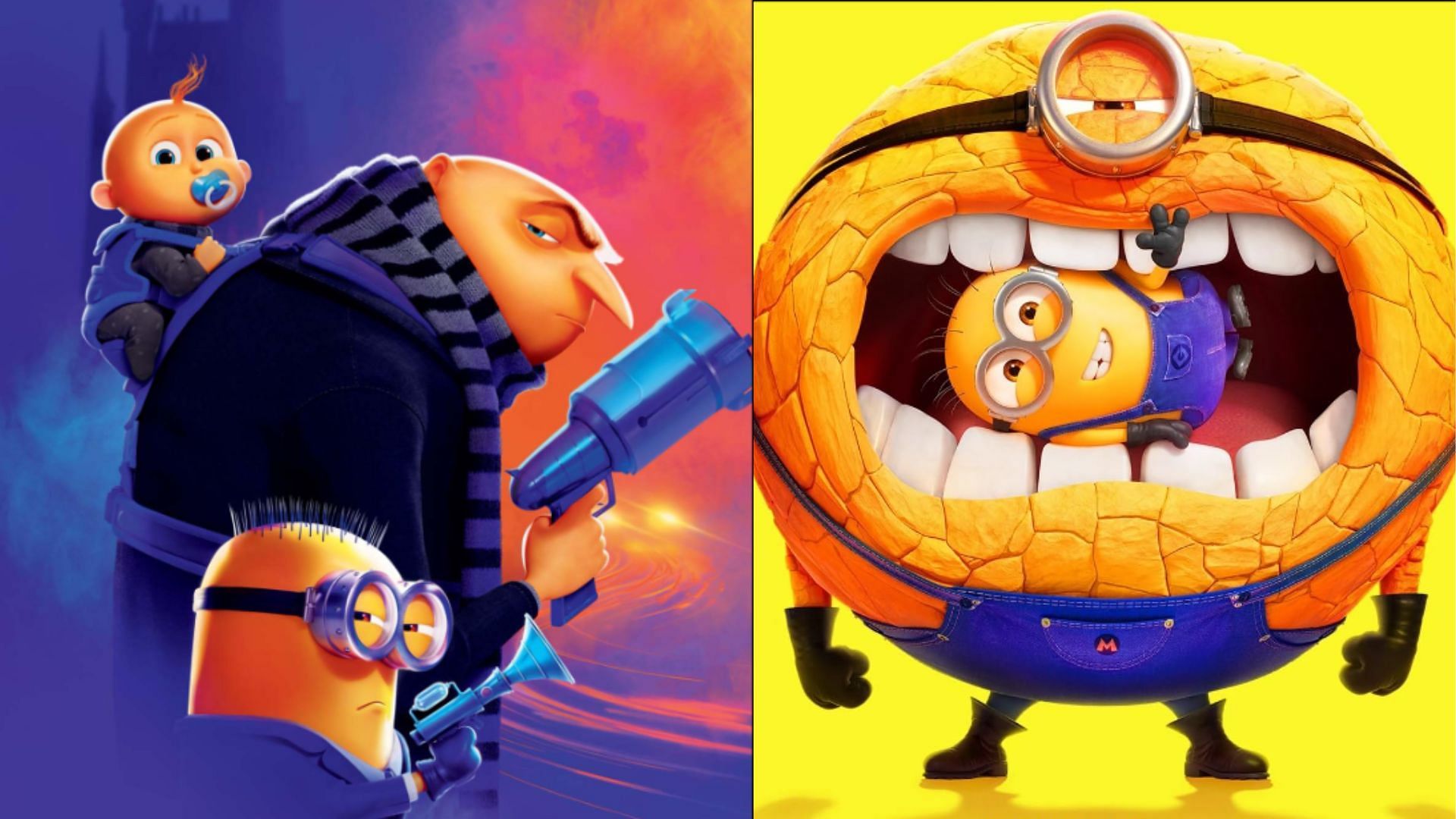 Poster and clip from Despicable Me 4 