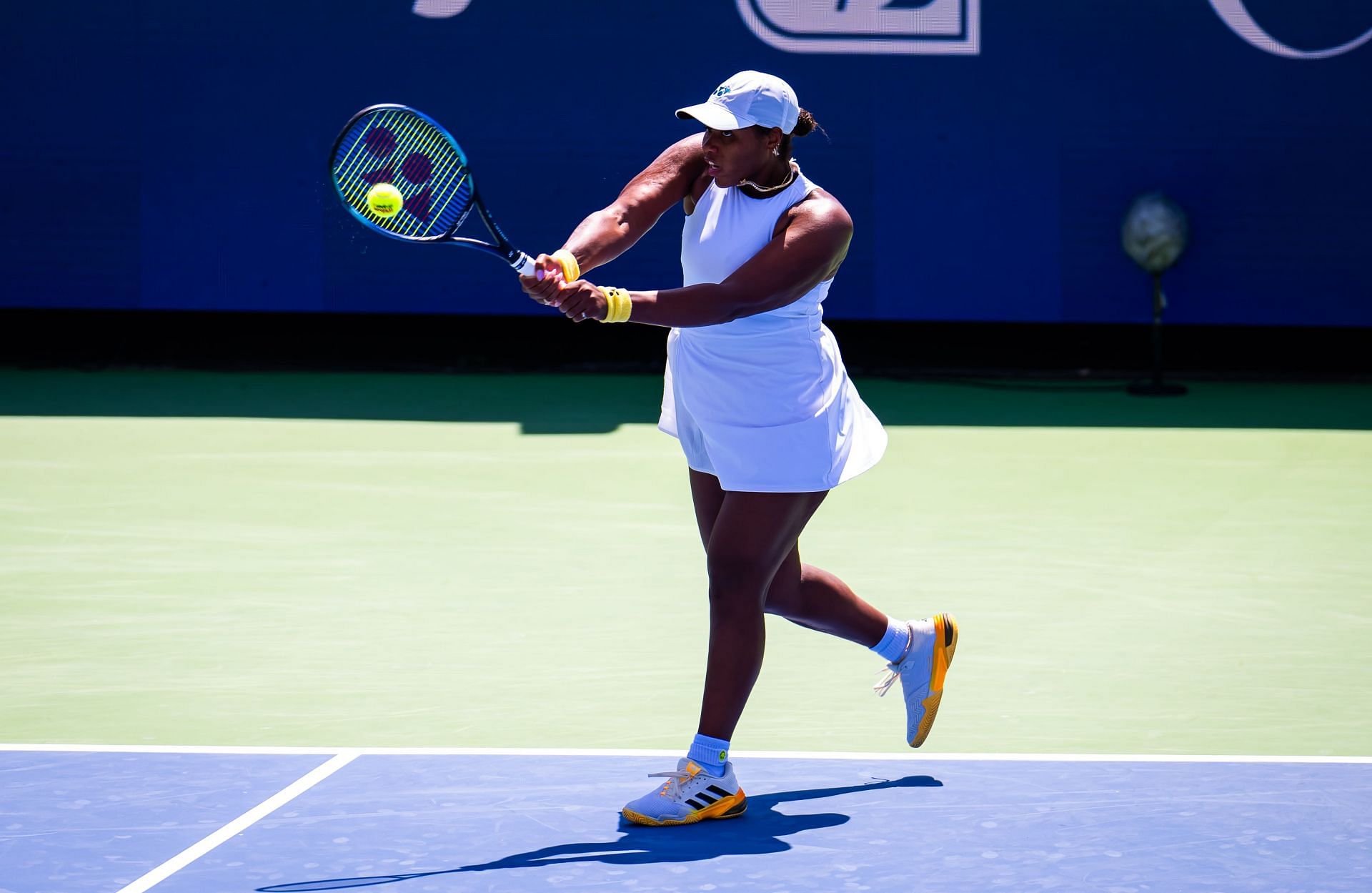 Taylor Townsend at the Cincinnati Open 2024. (Photo: Getty)