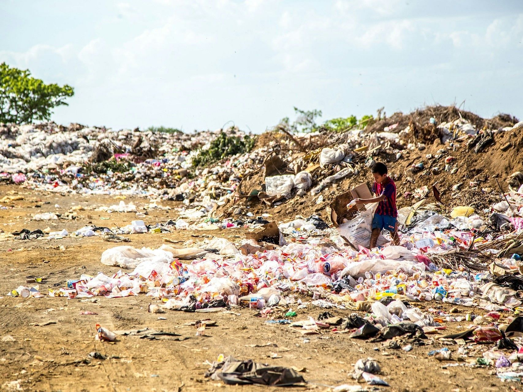 Gerald Jensen&#039;s body was found in a pile of garbage (Image via Unsplash)