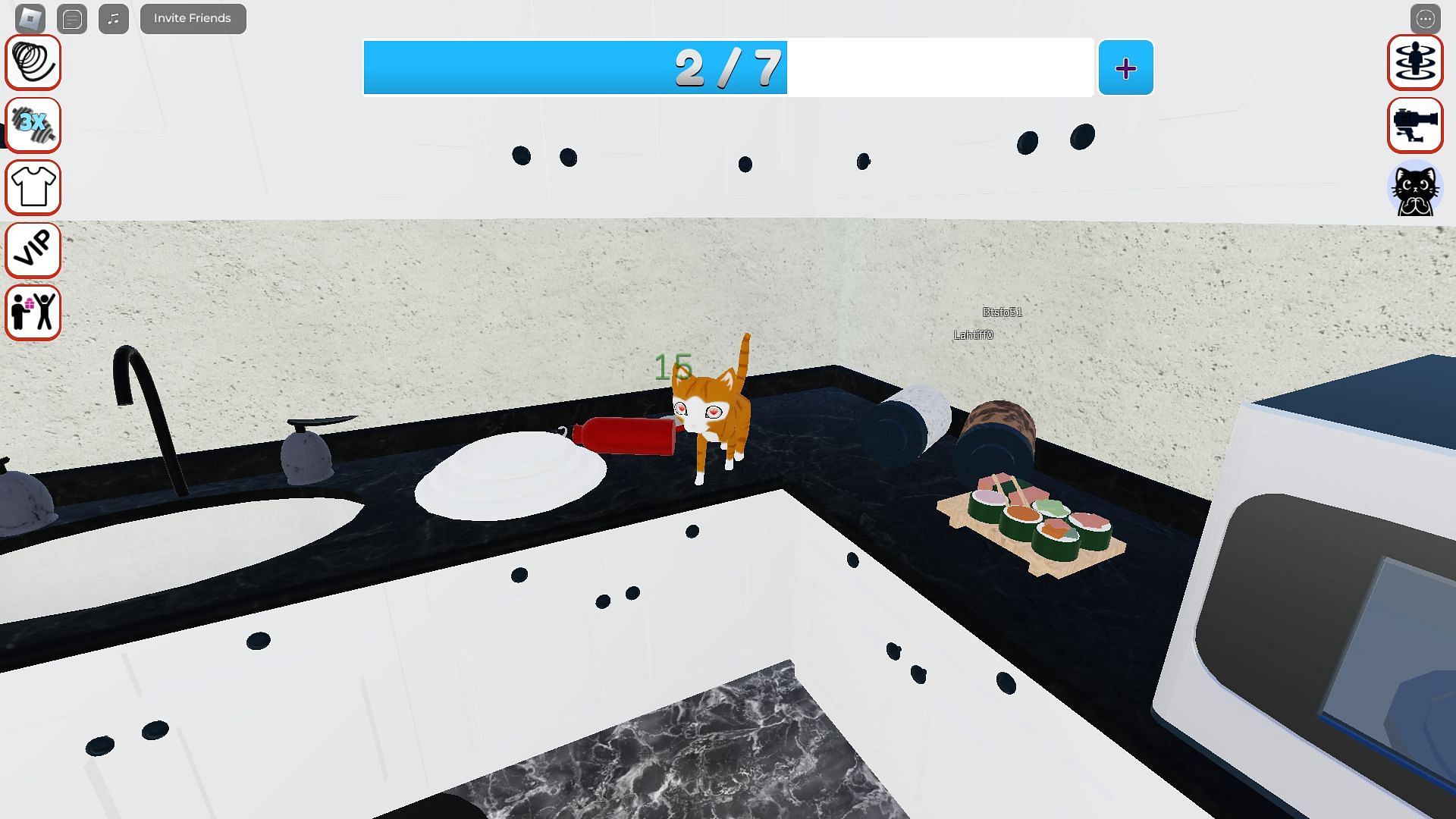 Your current Strength level is visible at the top (Image via Roblox)