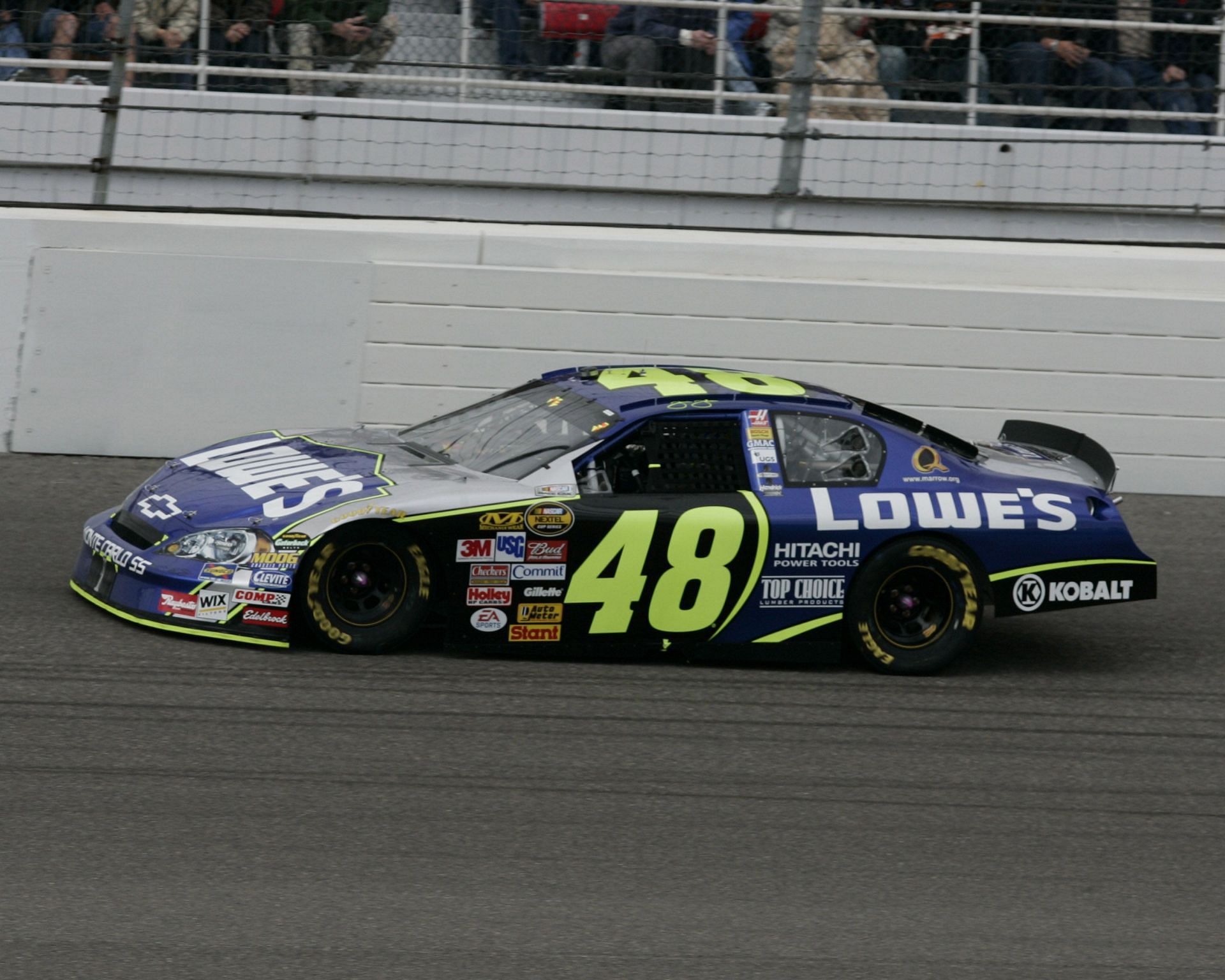 Johnson in the #48 Chevy (Source: Getty)