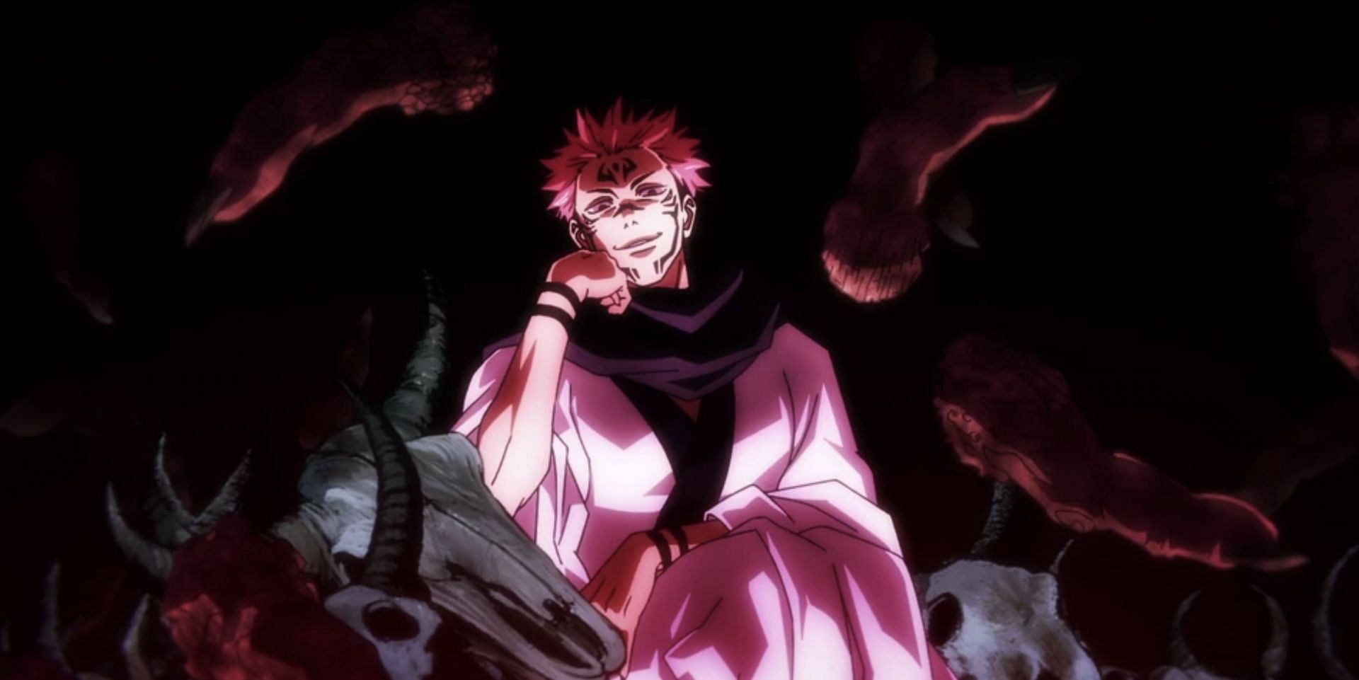 Sukuna as seen in anime (Image via MAPPA)