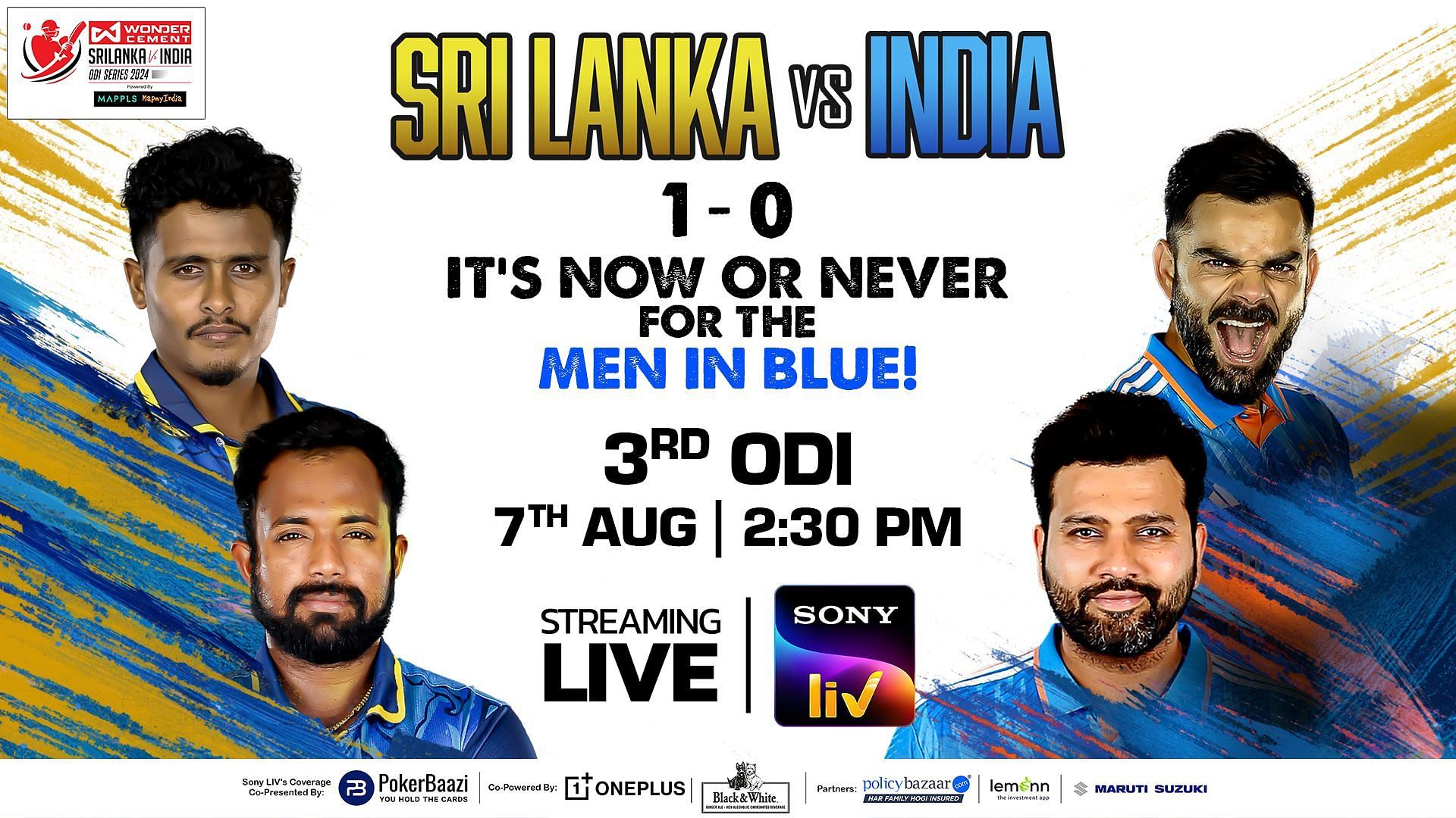 The series finale between India and Sri Lanka promises to be a thrilling encounter 