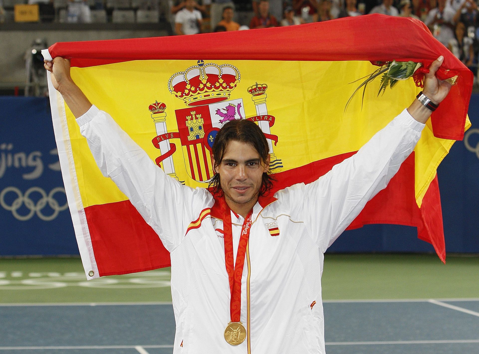 Rafael Nadal achieved the Career Golden Slam at just 24 years of age (IMAGE: GETTY)