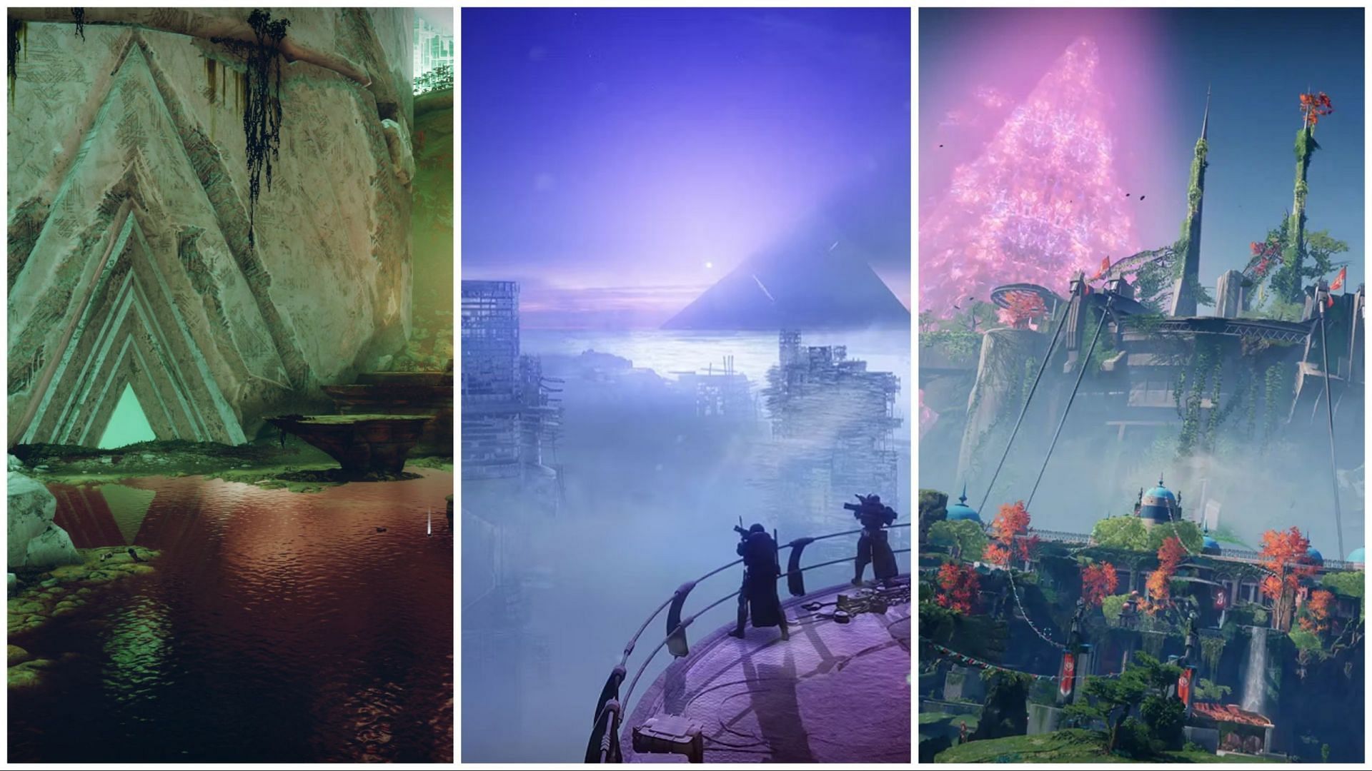 Nessus, Europa, and Pale Heart (Image via Bungie) 