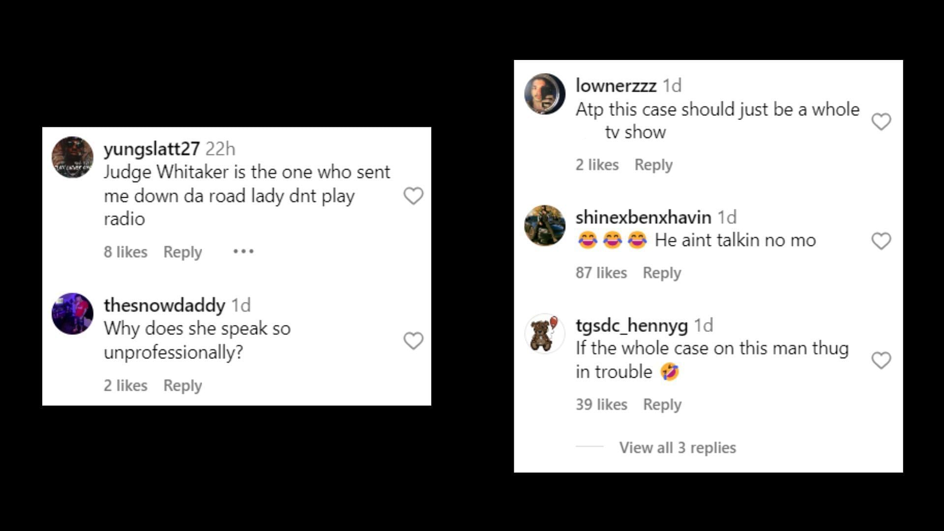 Users react on social media (Images via Instagram/nojumper)