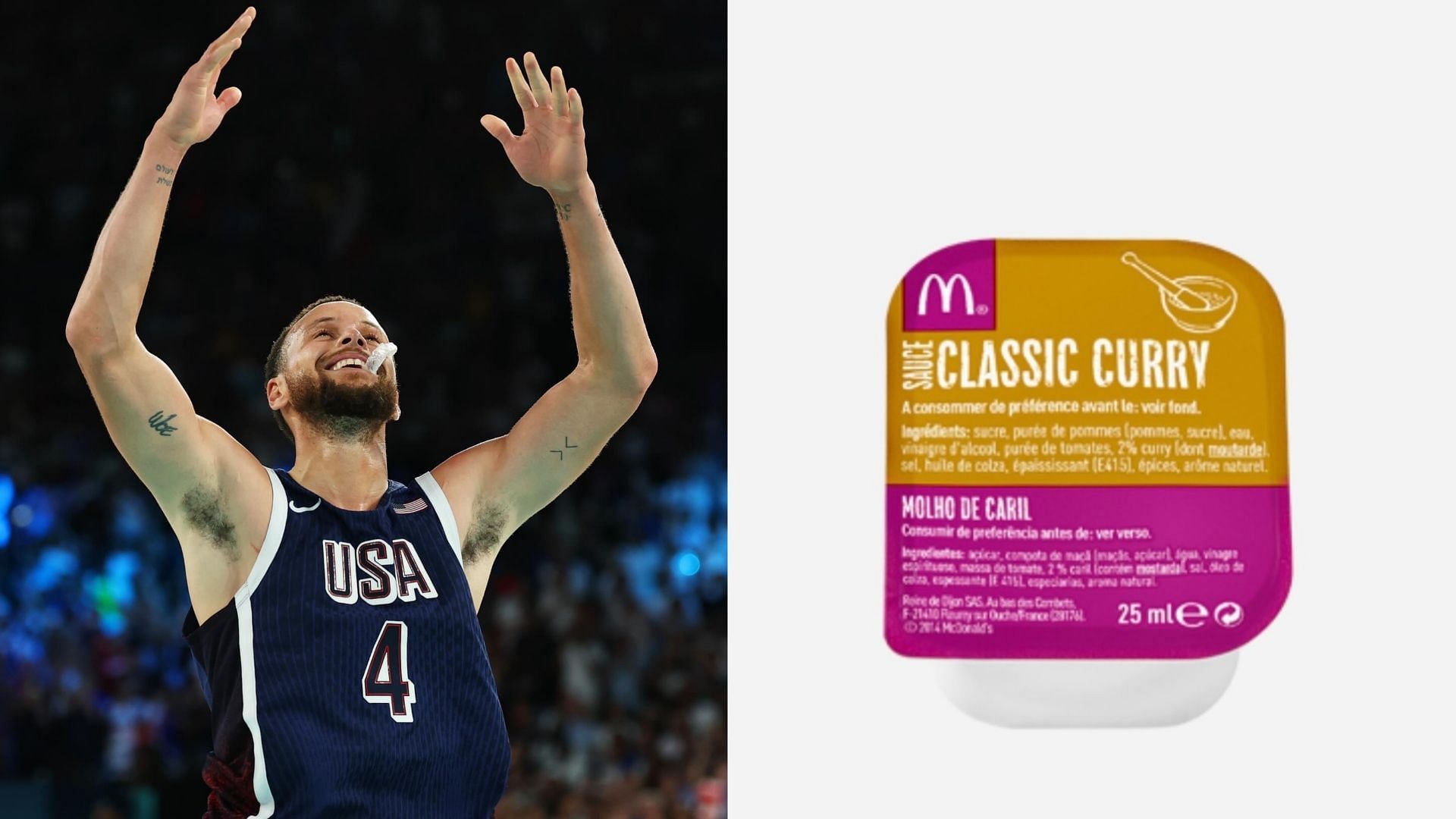 McDonald&rsquo;s France takes sly dig at Steph Curry (Image via Instagram/@stephencurry30, @mcdonaldsfrance)