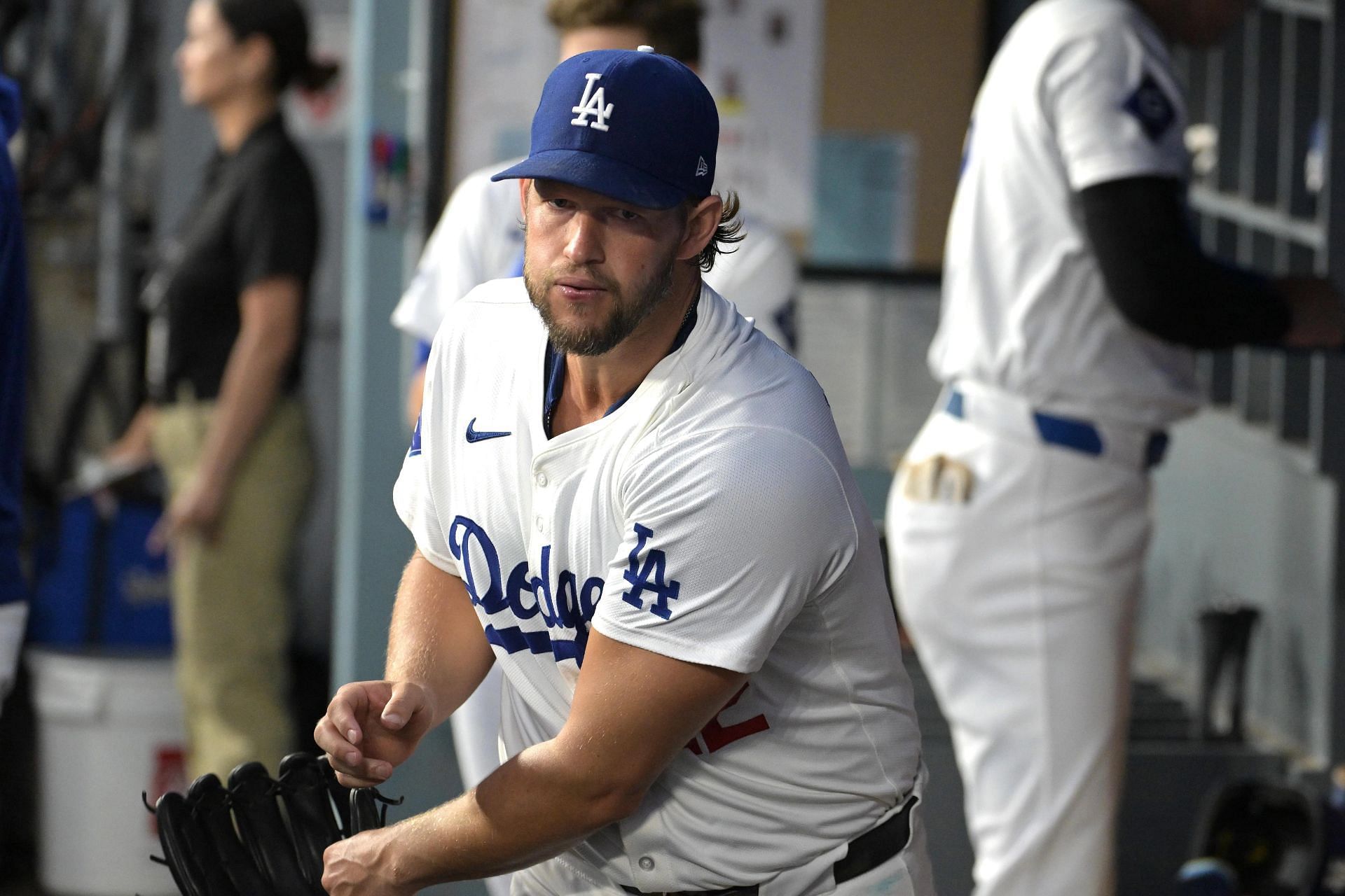 Clayton Kershaw for the Dodgers (IMAGN)