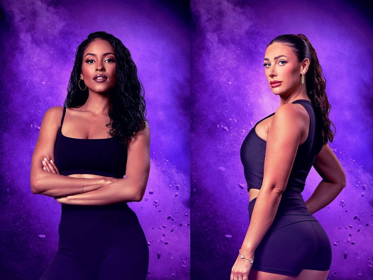 Nurys Mateo(L) &amp; Olivia Kaiser(R) ( Image via Instagram/ @thechallenge)