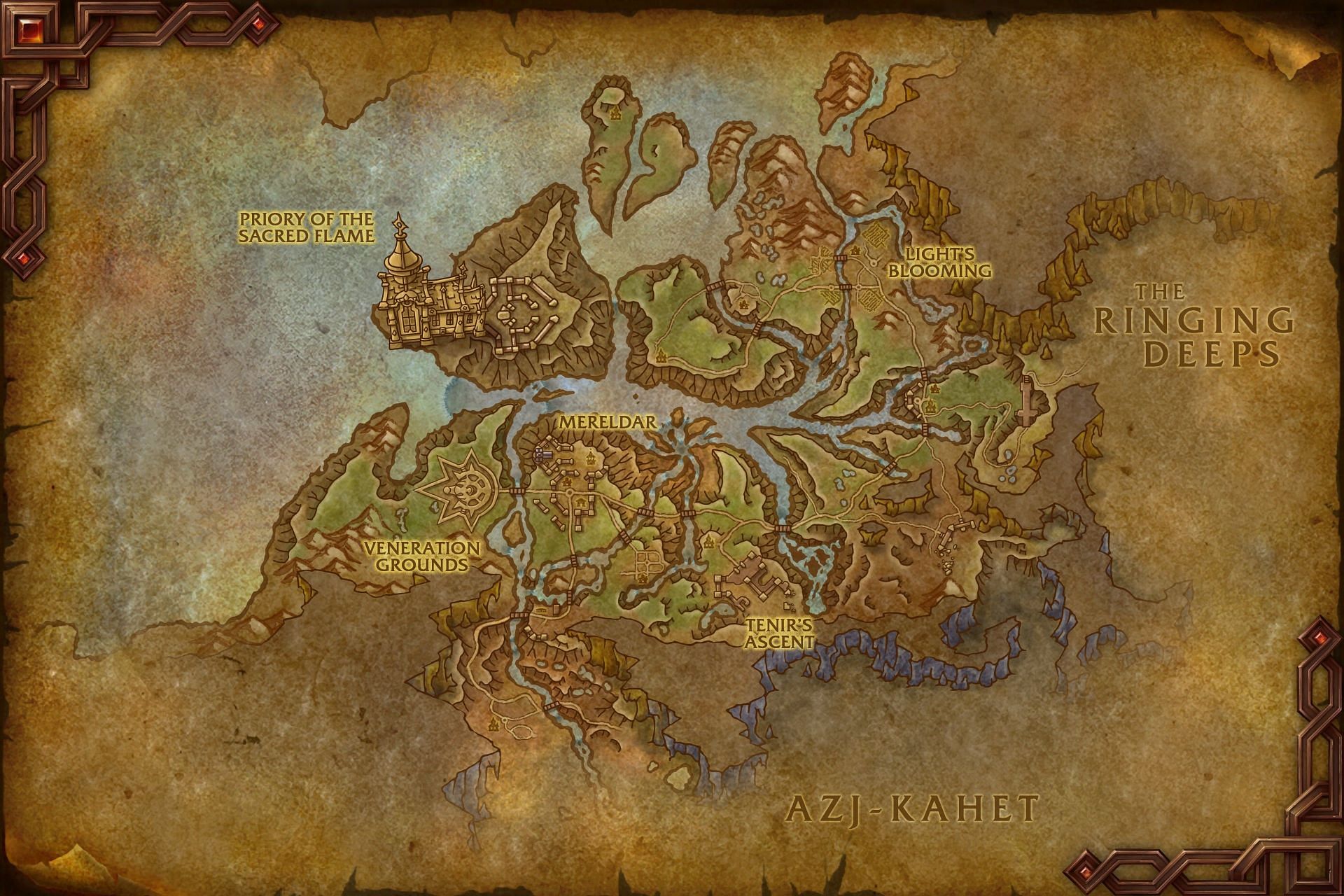 Use the commands to get exact locations on the map (Image via Blizzard)