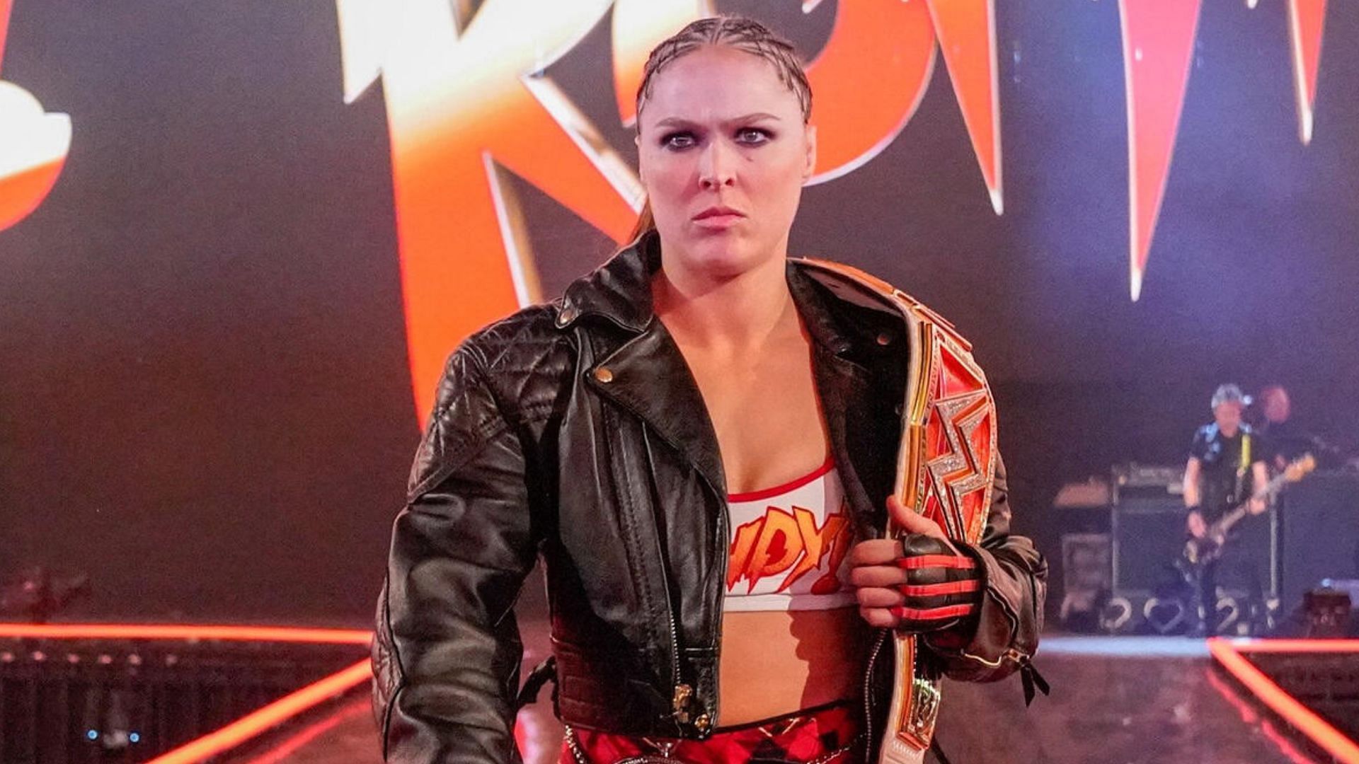 Ronda Rousey at WrestleMania 35! [Image credit: WWE.com]