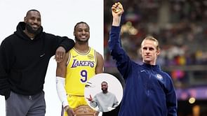 Olympic Gold medalist posts hilarious TikTok featuring “Bronny’s dad’s friend”
