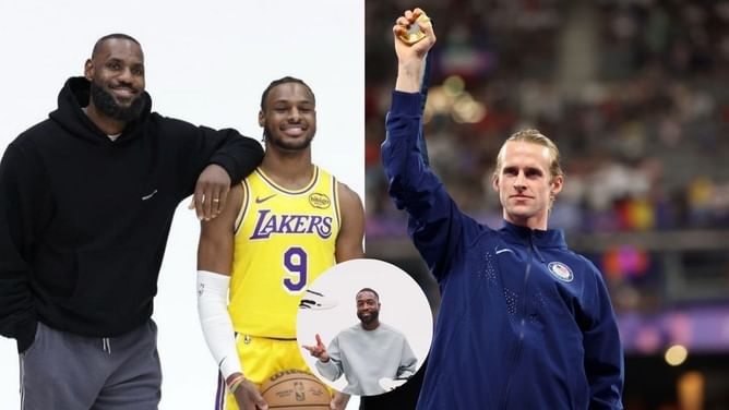 Olympic Gold medalist posts hilarious TikTok featuring “Bronny’s dad’s friend”