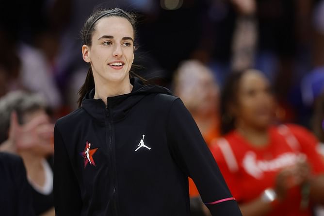 Caitlin Clark's jersey spotted on young supporters during USA-Germany Olympics game