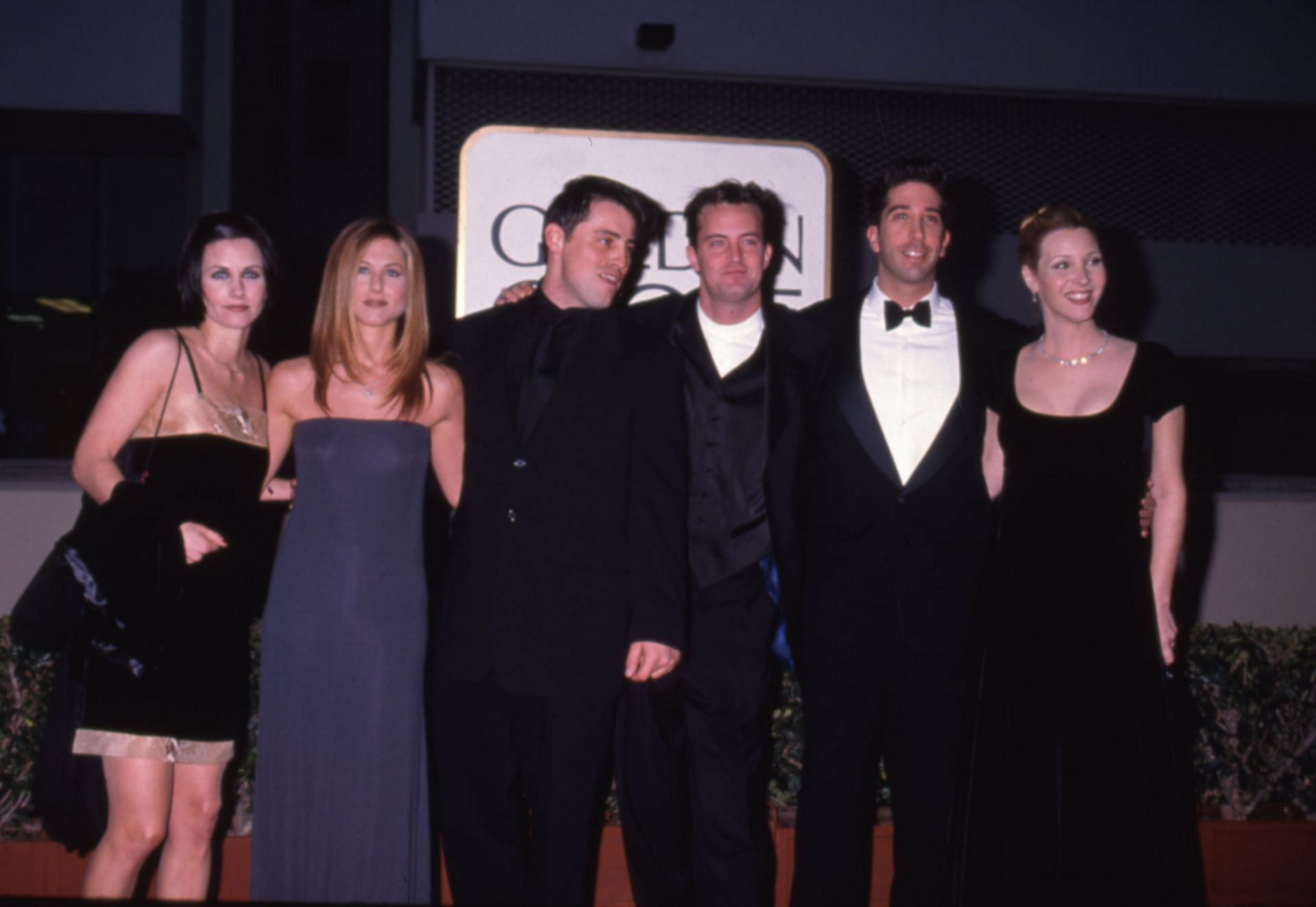 &quot;Friends&quot; Cast At 55th Annual Golden Globes - Source: Getty