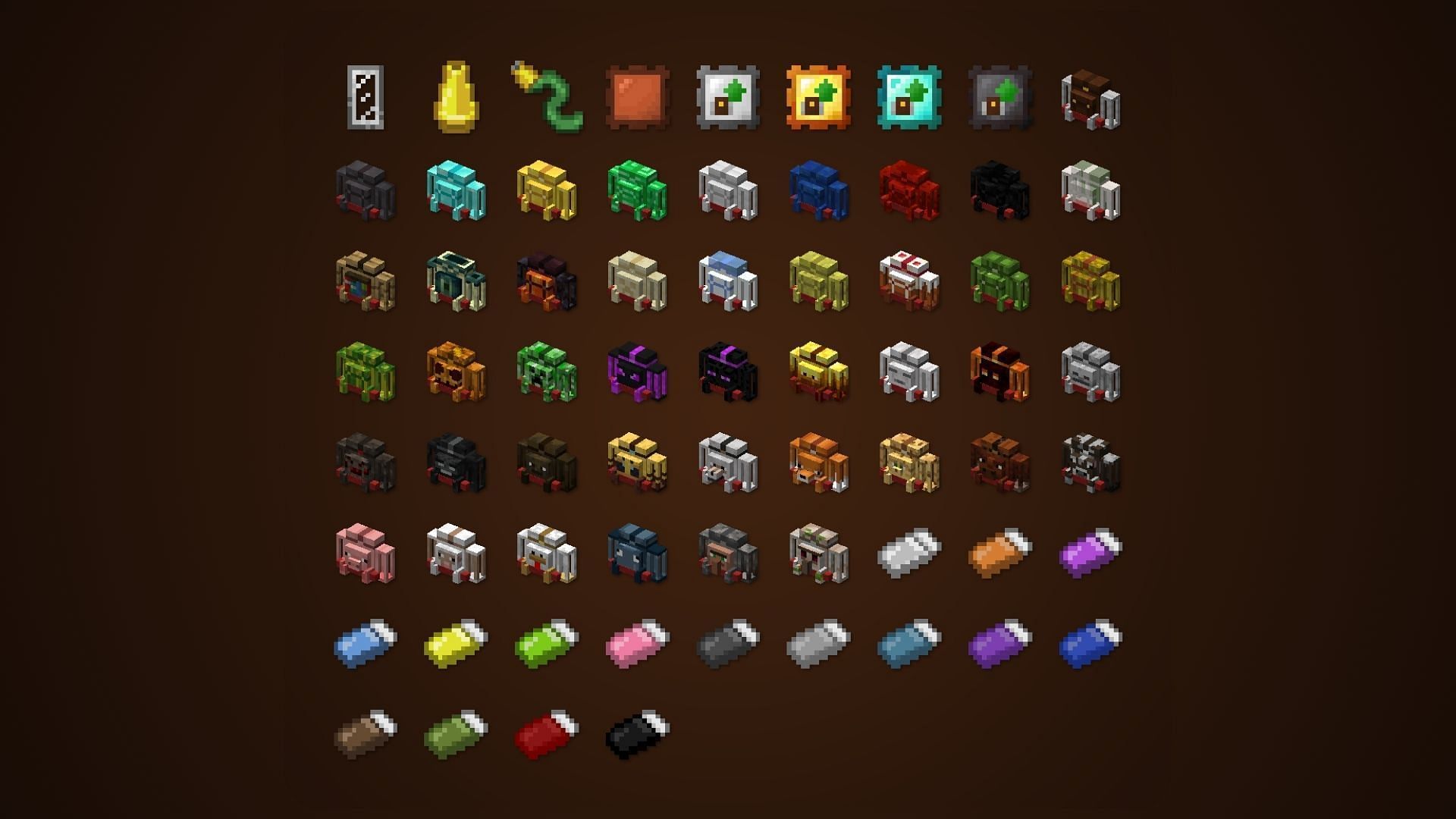 All the different features of the mod (Image via CurseForge)