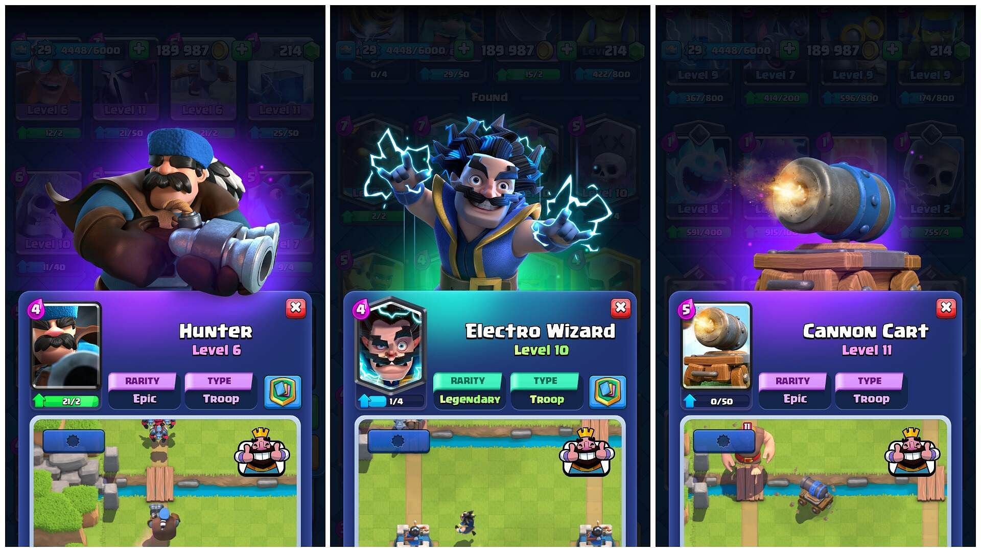 A total of 11 troops are getting balance changes (Image via Supercell)