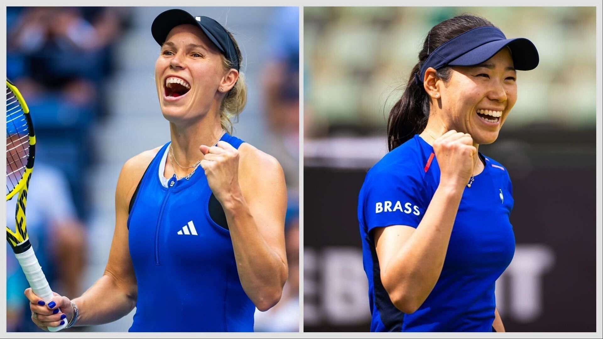 Caroline Wozniacki vs Nao Hibino for the US Open 2024