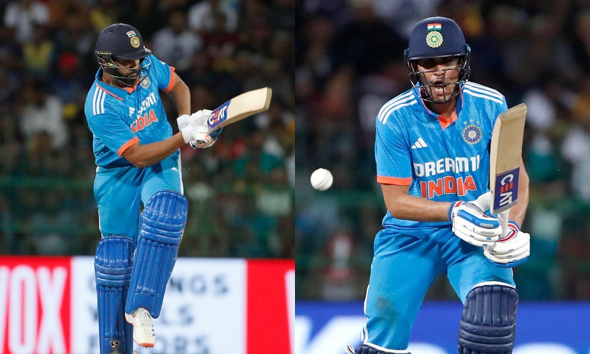 रोहित शर्मा और शुभमन गिल (Photo Credit - @BCCI)