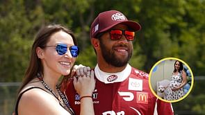 "Gonna cross our fingers and legs" - Bubba Wallace's wife Amanda hopes baby doesn’t arrive on a NASCAR Sunday