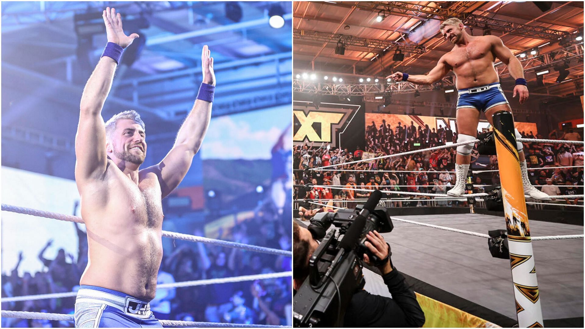 Joe Hendry has yet to officially signed with WWE! (Pictures credit - WWE.com)